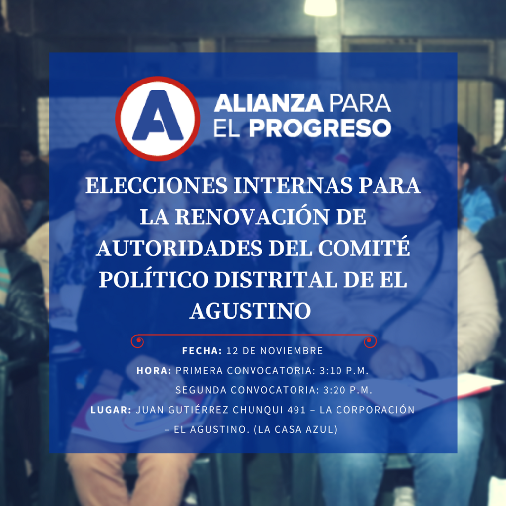 Elecciones en El Agustino.